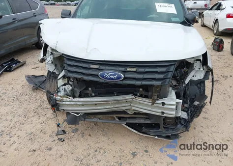 2016 Ford Police Interceptor from USA, damaged, VIN 1FM5K8ARXGGD32990